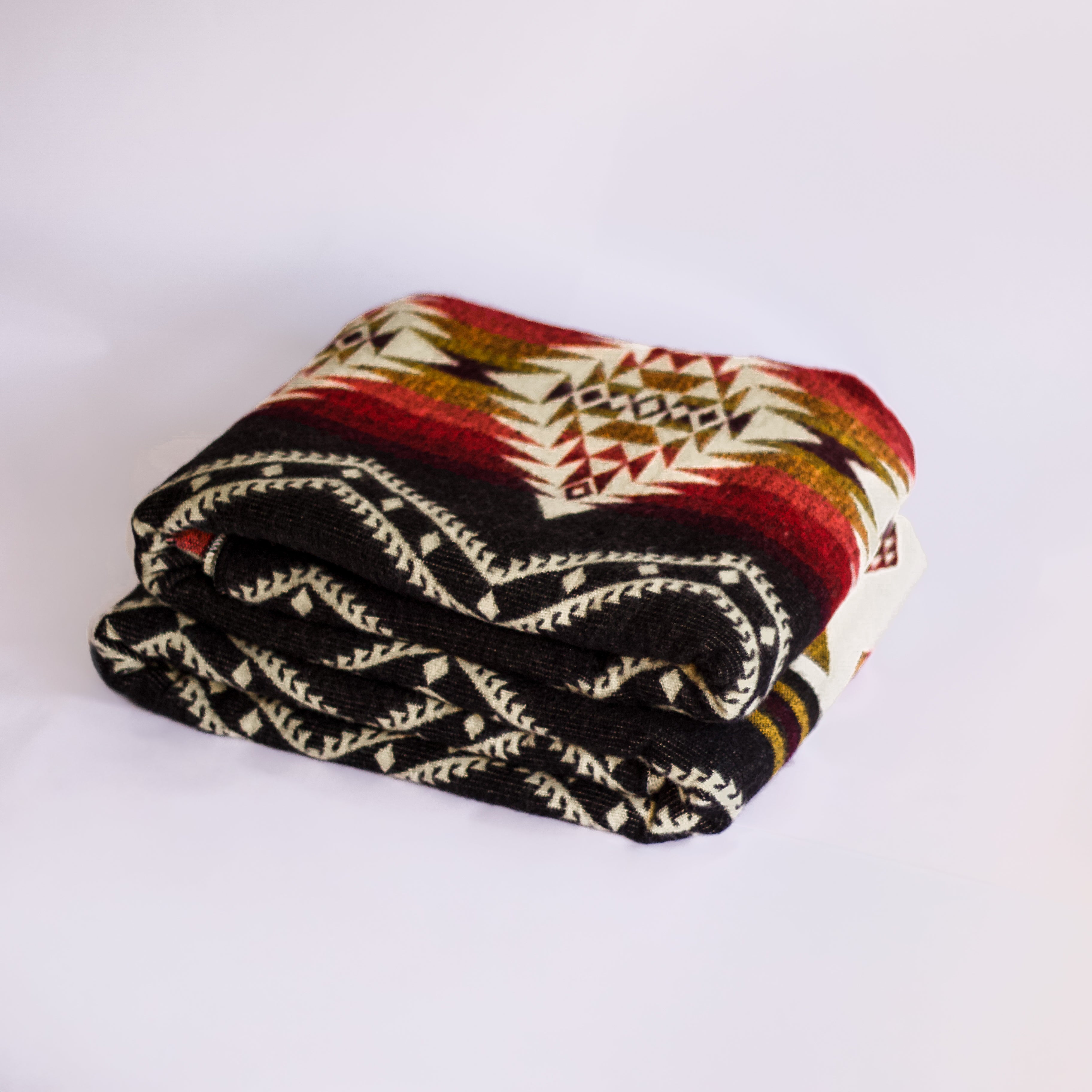 Willay Amber — XL Reversible Alpaca Wool Blanket