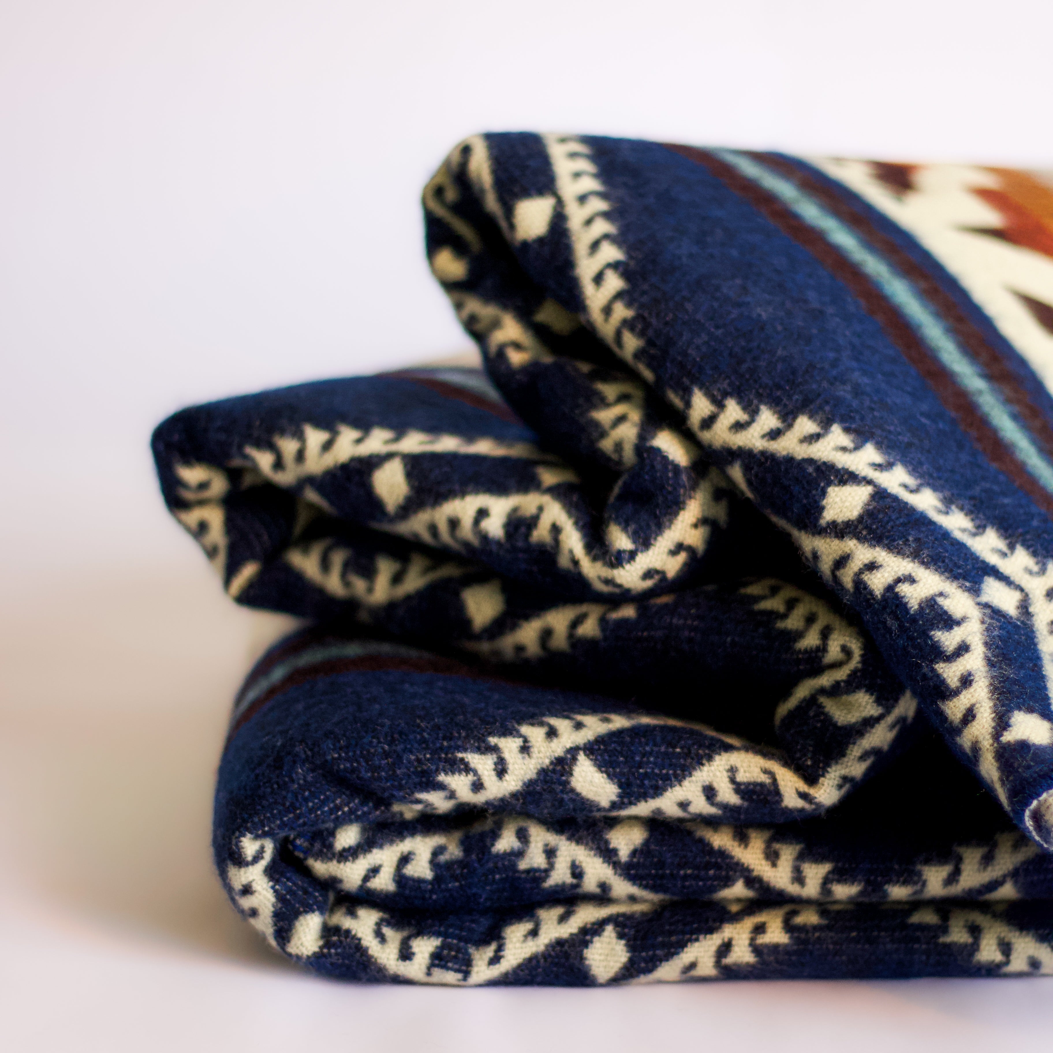 Willay Still — XL Reversible Alpaca Wool Blanket