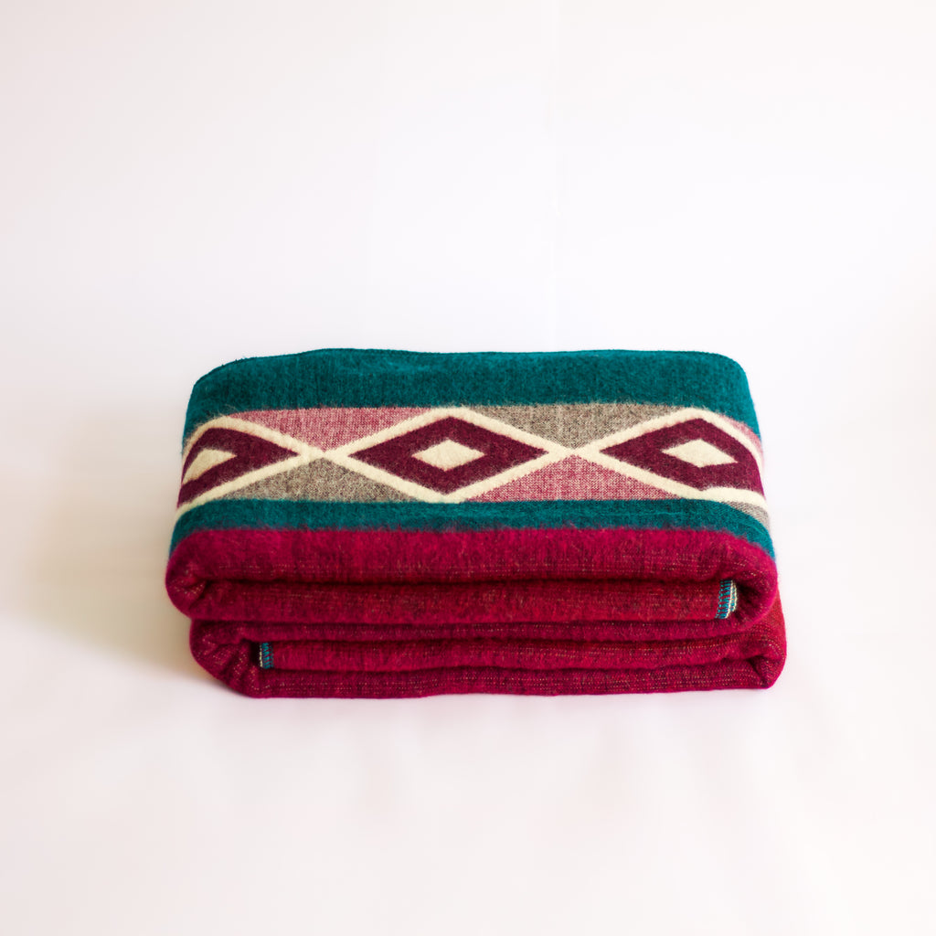 Chaska Noon — XL Reversible Alpaca Wool Blanket