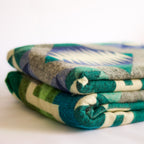 Chakana Forest — XL Reversible Alpaca Wool Blanket