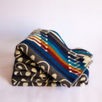 Mayu Azure — XL Reversible Alpaca Wool Blanket