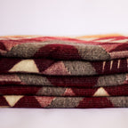 Chakana Fire — XL Reversible Alpaca Wool Blanket