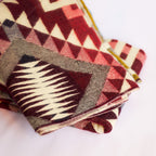 Chakana Fire — XL Reversible Alpaca Wool Blanket