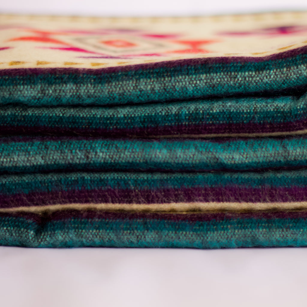 Taki Spectrum — XL Reversible Alpaca Wool Blanket