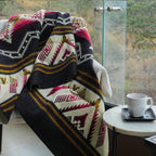 Willay Amber — XL Reversible Alpaca Wool Blanket