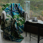 Chakana Forest — XL Reversible Alpaca Wool Blanket