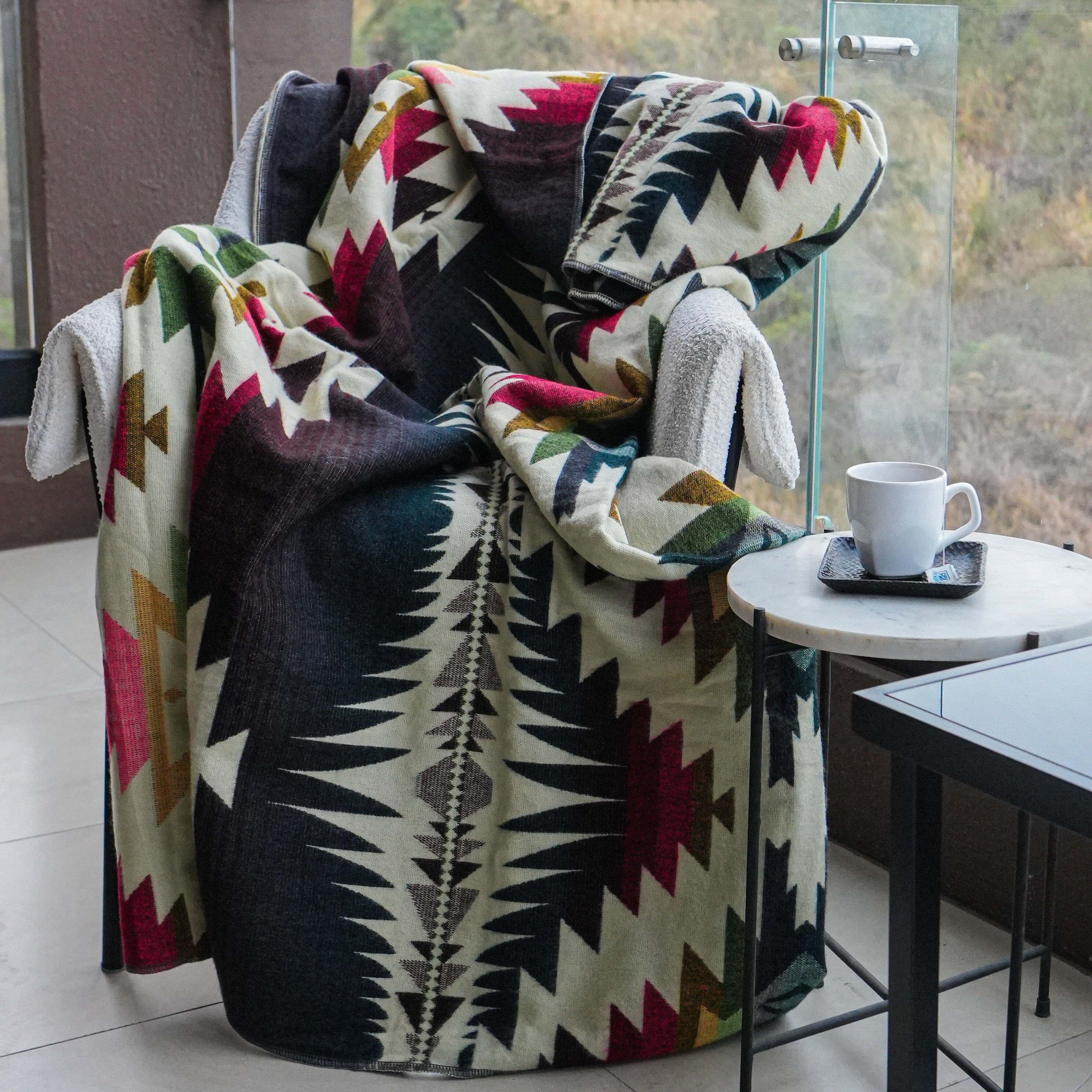Chisi Andean — XL Reversible Alpaca Wool Blanket