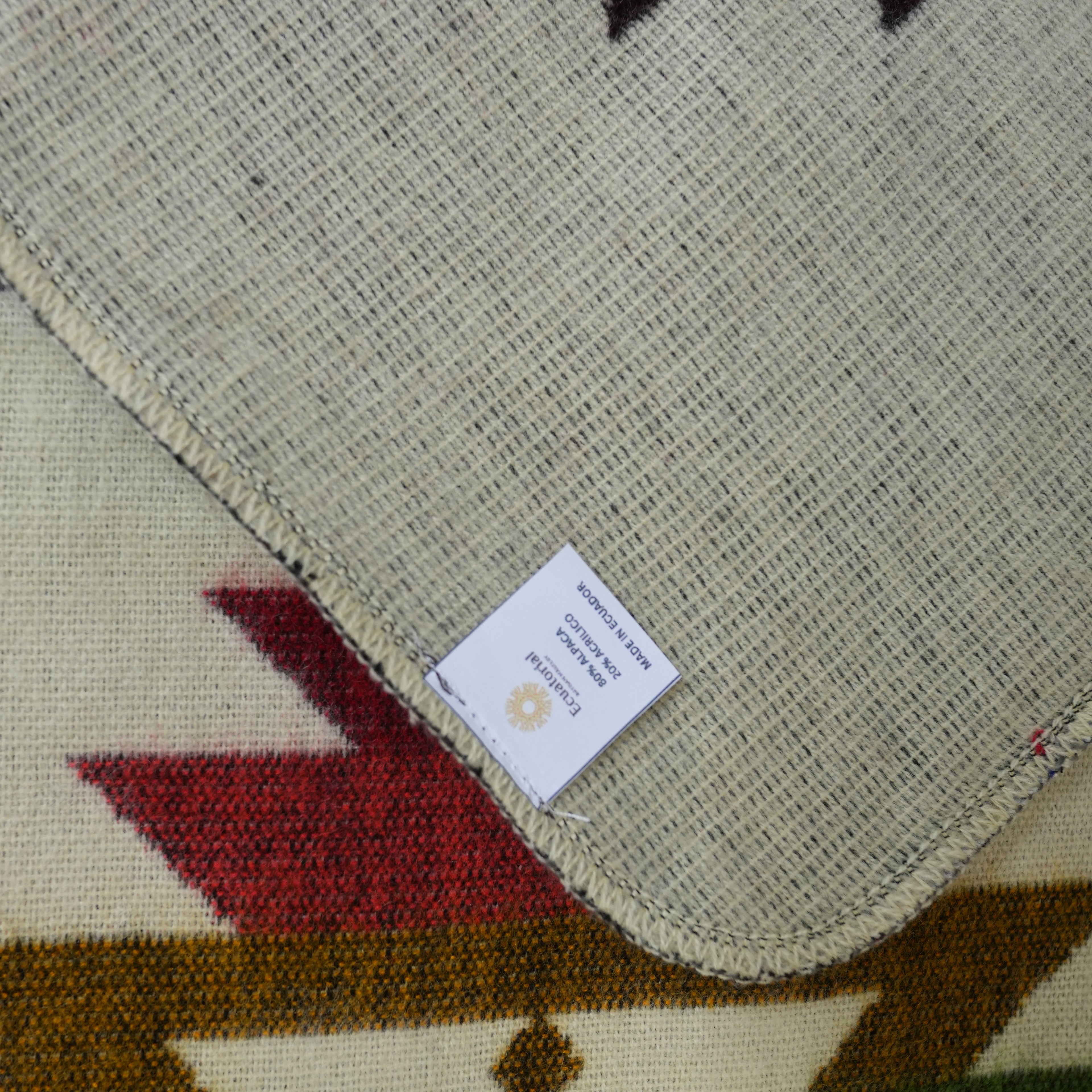 Chisi Andean — XL Reversible Alpaca Wool Blanket