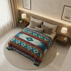 Chaska Noon — XL Reversible Alpaca Wool Blanket